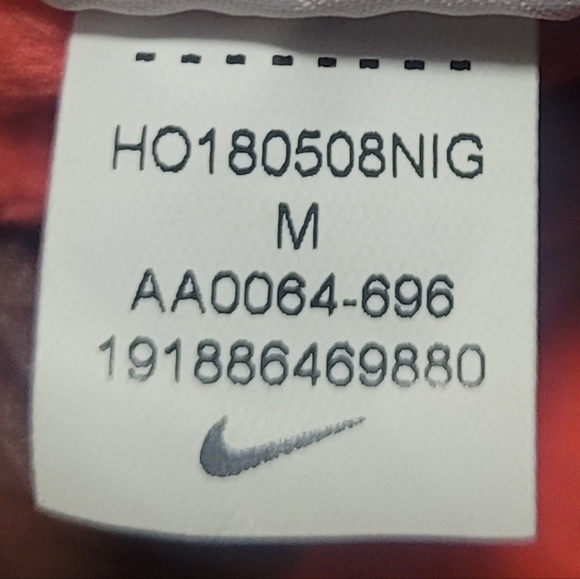 Nike Big Kids Full Zip Red...Size M - Picture 4 of 4